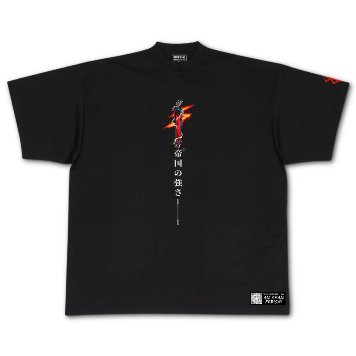 Hell Vanquisher 2.0 Oversized Tee - Anime Gym Shirt – Imperial
