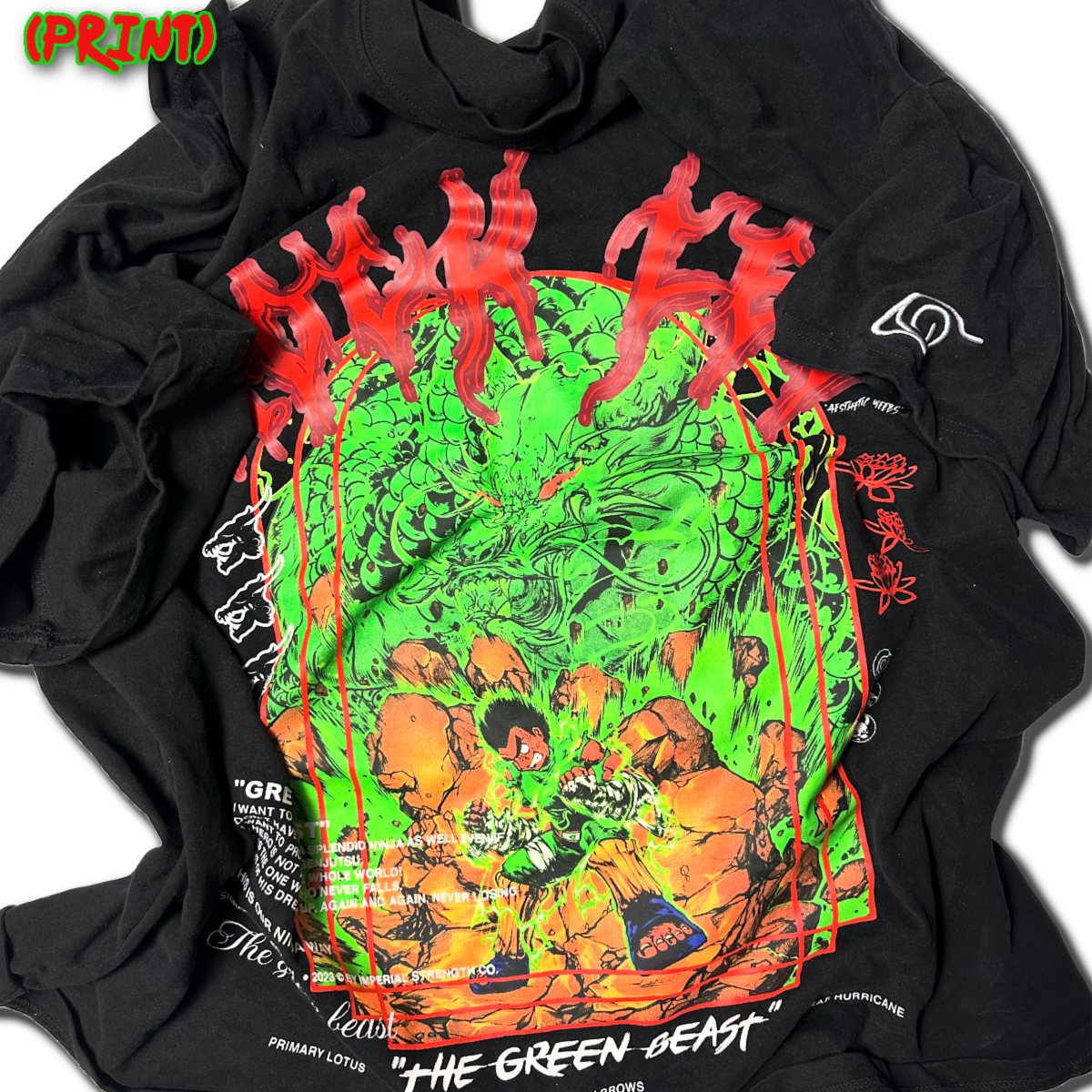 Green Beast' • Perfect Oversized Tee – Imperial Strength Co.