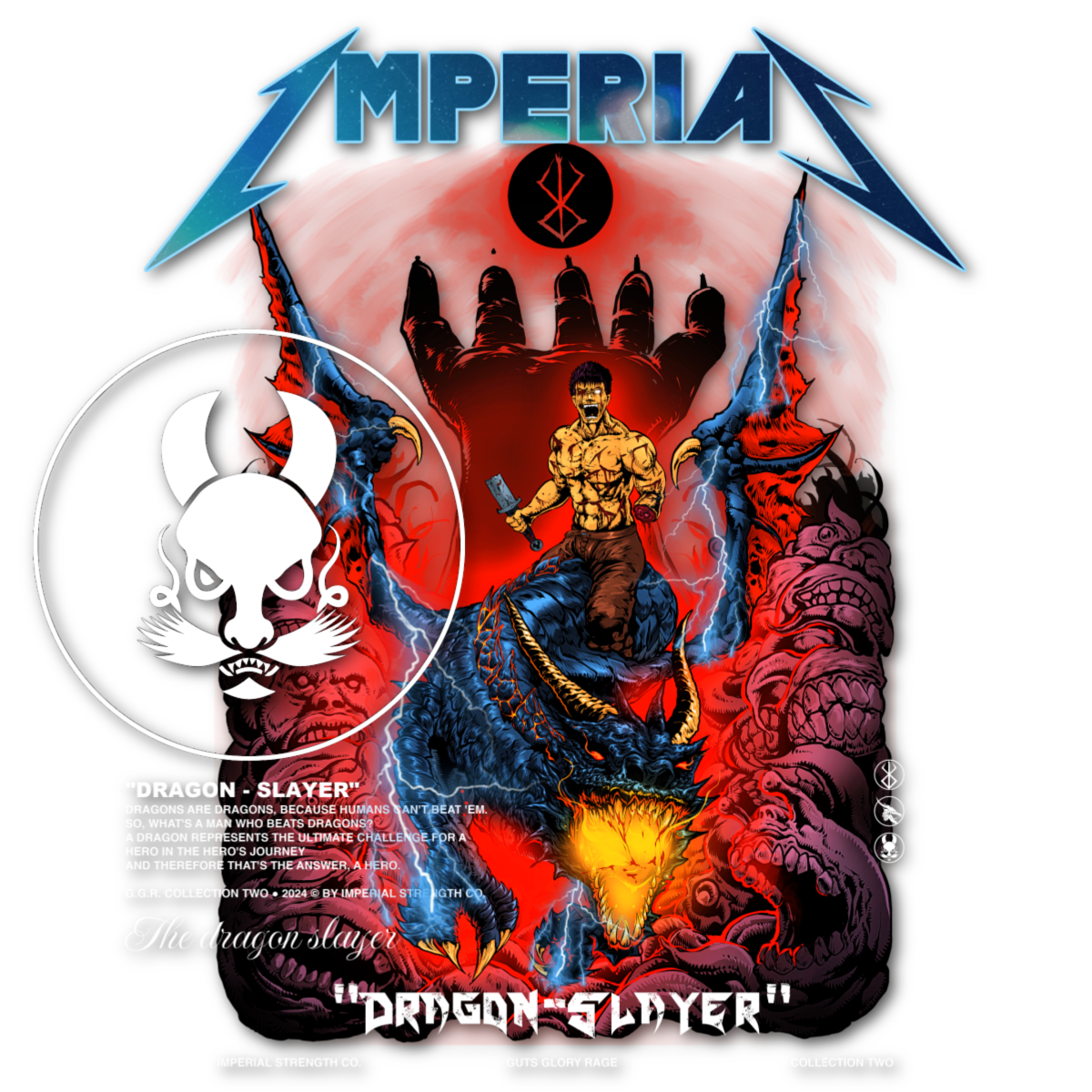 Dragon Slayer Oversized Tee - Anime Gym Shirt for Lifters