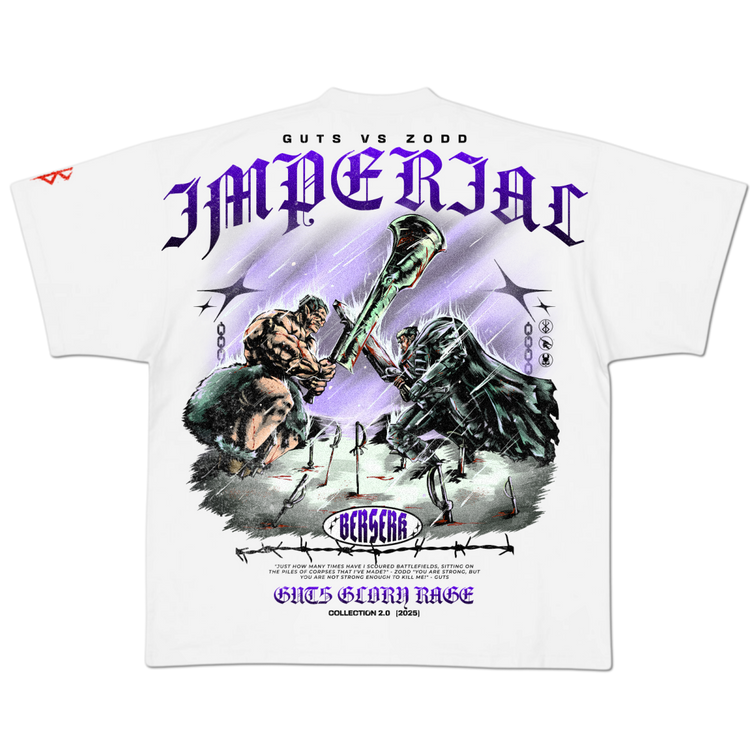 Clash of Titans Oversized Tee - Anime Gym Shirt for Lifters