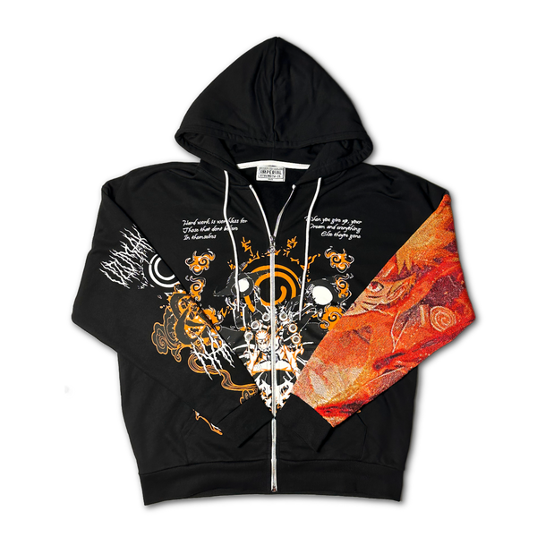 Nine Tail Fox Hoodie - Anime Gym Wear for Lifters – Imperial