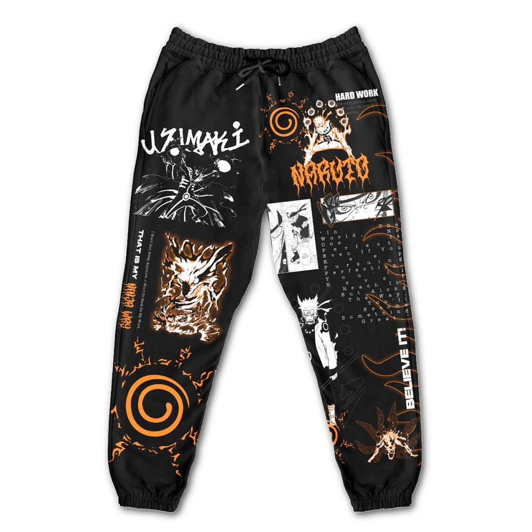Nine Tail Fox Joggers - Anime Gym Wear for Lifters – Imperial