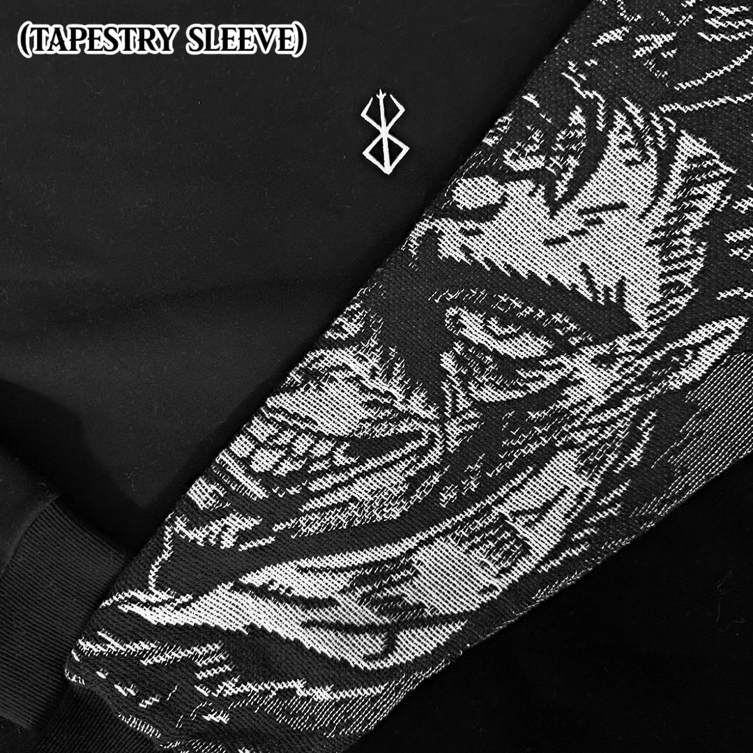 Black Swordsman' • Tapestry Crewneck – Imperial Strength Co.